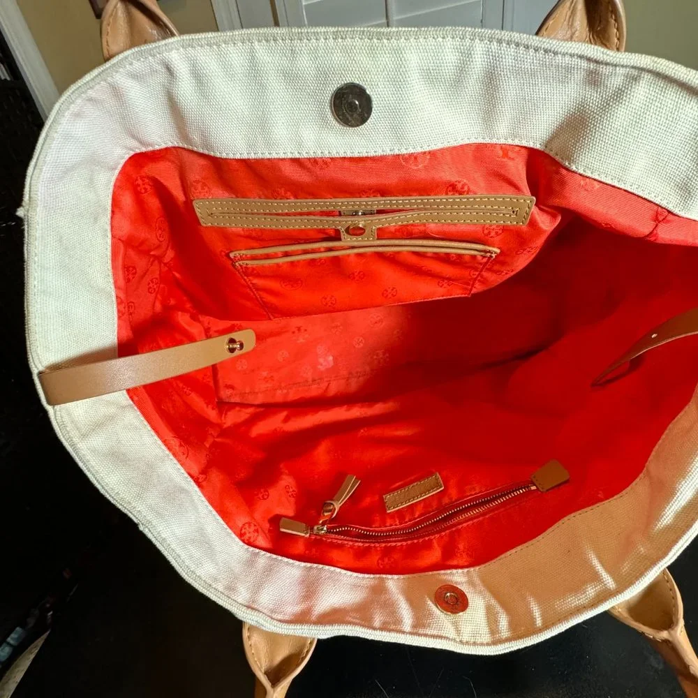 Tory Burch canvas bag tote